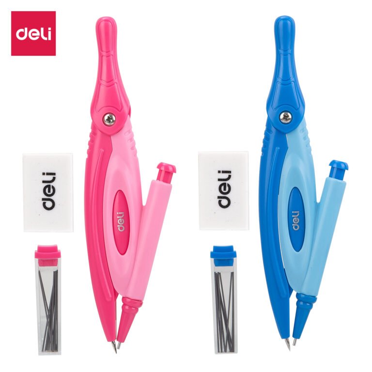 Deli Mathematical Instrument Set 7pcs With Lead | EG30304