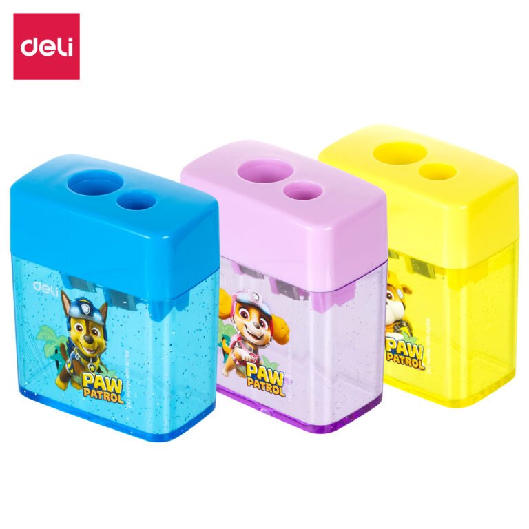 Deli Pencil Sharpener Two Hole School Type | EH551