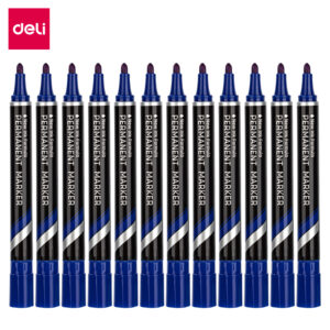 Permanent Marker Bullet Blue (1×12) Deli