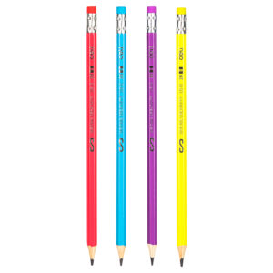 Deli Graphite Pencil – 2B W/eraser