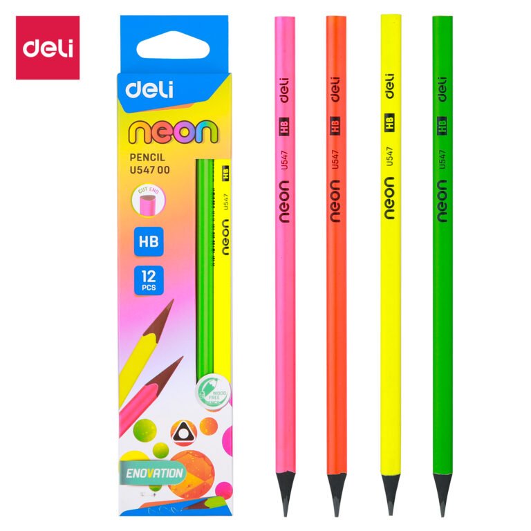 Deli HB Pencil Wood Free Without Eraser (1×12) | EU54700