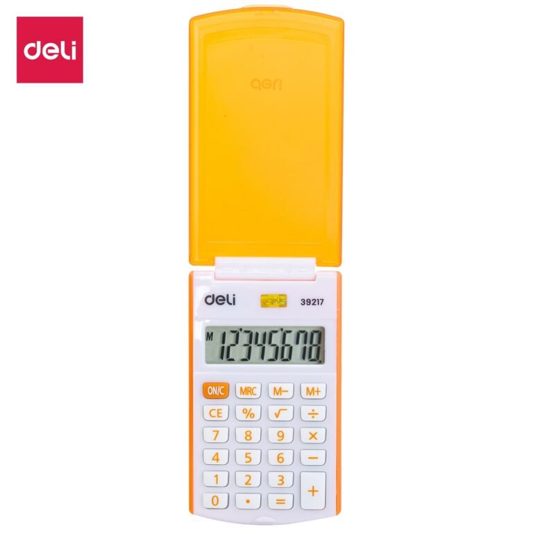 Deli Pocket Calculator Plastic 8 Digits | E39217