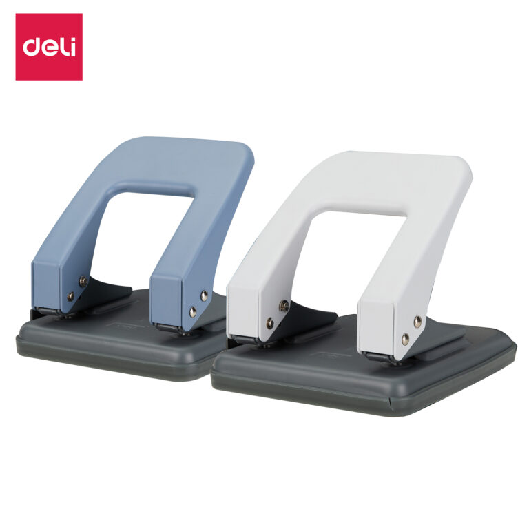 Deli E0104 2-Hole Punch, 35-Sheet Capacity