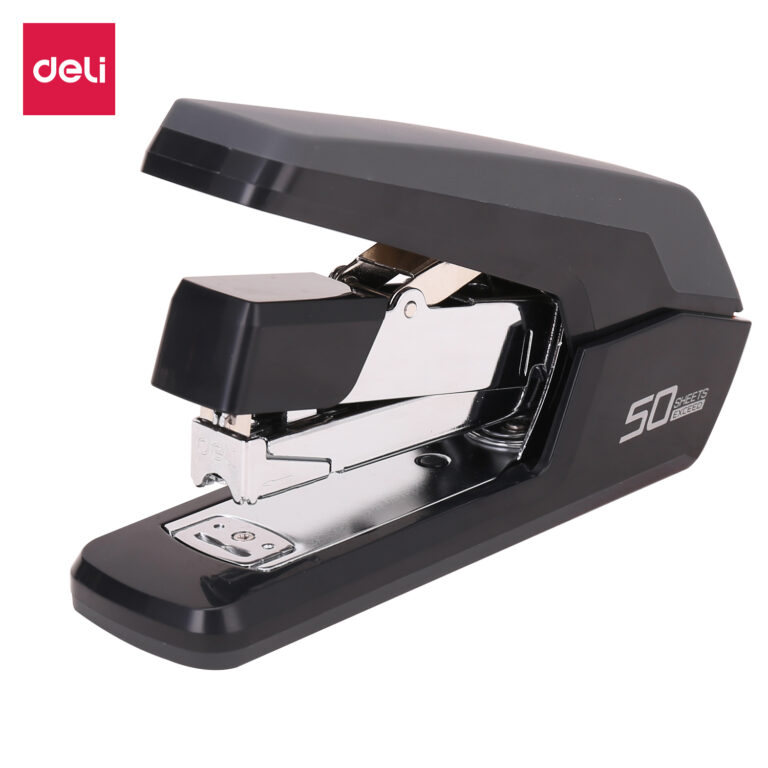 Deli E0371 Effortless Stapler, 50-Sheet Capacity