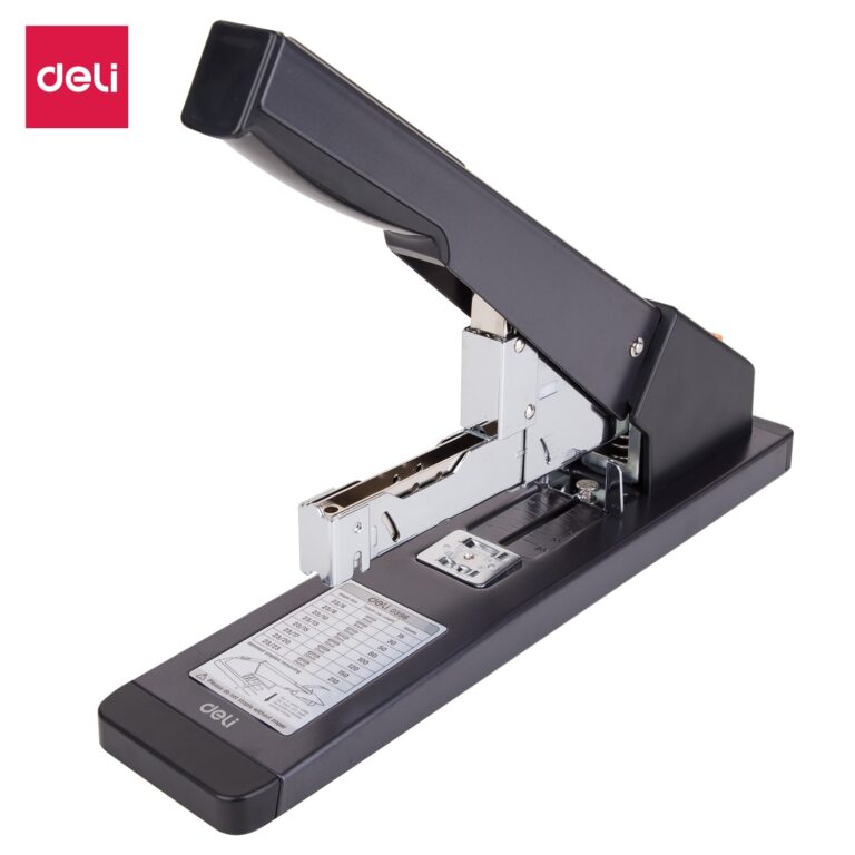 Deli E0396 Industrial Heavy-Duty Stapler, 210-Sheet Capacity