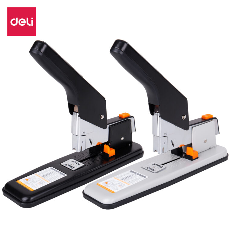 Deli E0399 Heavy-Duty Stapler, 210-Sheet Capacity