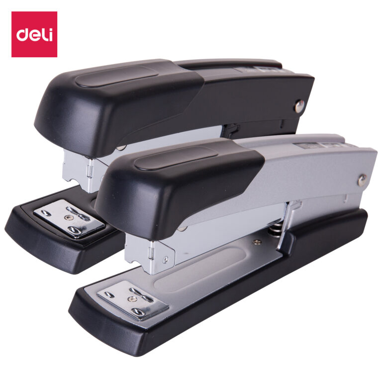 Deli E0416 Multi-Size Stapler, 50-Sheet Capacity