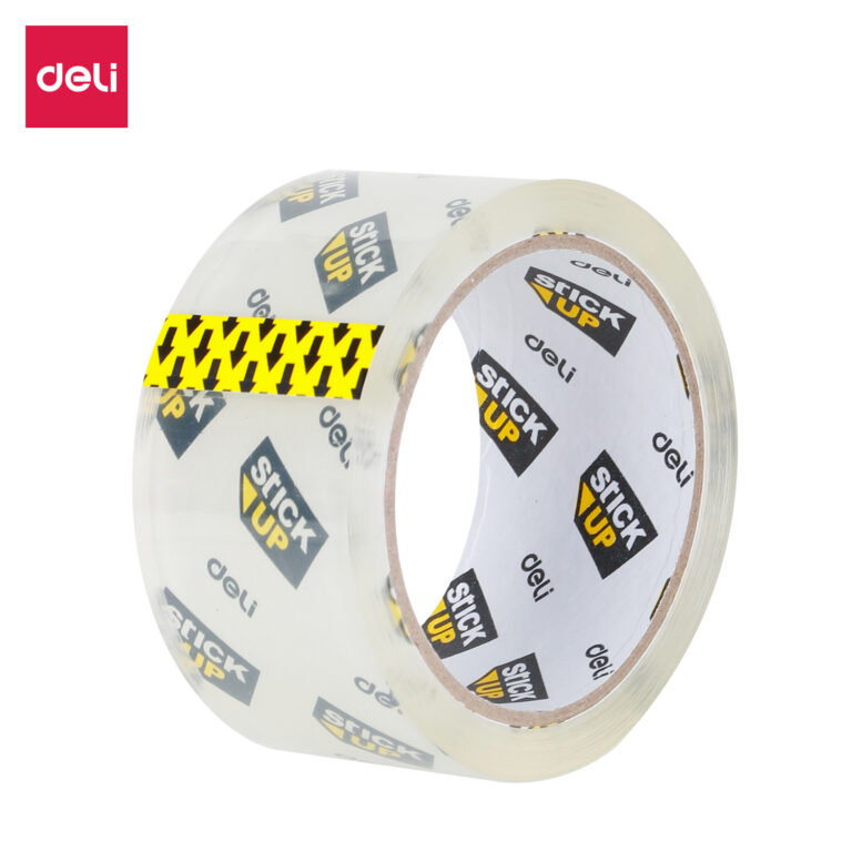 Deli Pkg Tape Crystal Clear Low Noise 48mm X 50m X 48um
