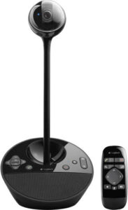Logitech BCC950 Conference Cam, 1080p HD Up to 30fps Camera, UVC H.264, Auto-focus, Camera Height Extender, Omni-directional Mic, Built-in Full Duplex Speakerphone, Black
