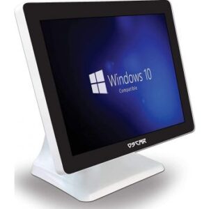 Oscar PARKER 5 Touchscreen POS Terminal Cashier Billing Machine CPU Intel Core i5 4th Gen 1.6 GHz, RAM 4GB, SSD 128GB, LED 15 Inch, TouchPanel Capacitive Touch – Shiny White | MTPOSC51800NW