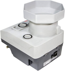 Cassida C550 Coin Counters & Sorters, 2300 Coins/Minute Counting Speed, 11000 Hopper Capacity, LCD Display Type, 4 Operation Modes (Count, Batch, Add, Off-Sort) | C550
