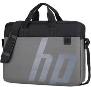 HP 15.6″ Wired Case Shoulder Bag, Up to 15.6 Laptop, Adjustable Shoulder Strap, Spacious Main Compartment, Gray | Wired Case