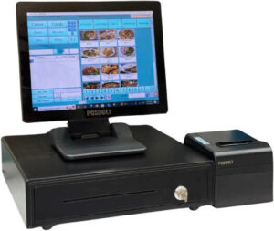 POSBOLT Retail POS System with Software, 15″ Display, Intel Core i5-4030U, 8GB RAM, 256GB SSD, Cash Drawer, Barcode Scanner, Vatrix POS Software, USB + LAN Interface | P622