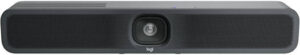 Logitech MeetUp 2 Video Conferencing Camera, Six MEMS Microphones, 4K Resolution, 120° Diagonal Field of View, 4x HD zoom, Digital Pan/tilt, Ai-Based Noise Suppression, Black