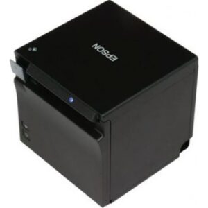 Epson TM-m30II (112AO), USB + Ethernet + BT, Black, PS, UK Compact mPOS Receipt Printer | C31CJ27112A0