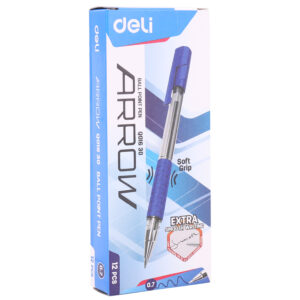 Deli Smooth Ball Point 0.7mm Bl (1×12)