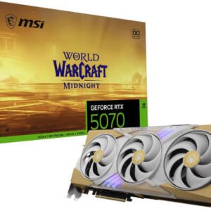 MSI GeForce RTX 5070 World of Warcraft Midnight Light Edition OC Graphics Card | 912-V532-256