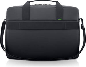 Dell EcoLoop 16″ Essential Briefcase, Fits Up to 16″ Laptops, Durable, Anti-scratch Nylex Lining, 360° Foam Cushion, Water Resistant Fabric, Black | 460-BDST