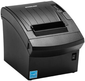 Bixolon SRP-350plusV Thermal Printer, 3″ 80 mm Thermal Printer, Up to 400mm/sec Printing Speed, Built-in USB and Ethernet, Black | SRP-350plusV