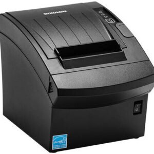 Bixolon SRP-350plusV Thermal Printer, 3″ 80 mm Thermal Printer, Up to 400mm/sec Printing Speed, Built-in USB and Ethernet, Black | SRP-350plusV