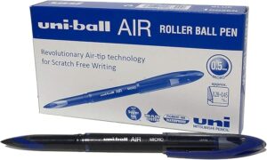 Uni-ball Air Micro UBA-188M 0.5mm Roller Ball Pen – Blue (pkt/12pcs)