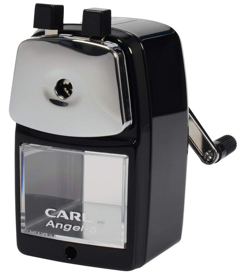 Carl Pencil Sharpener Angel Black