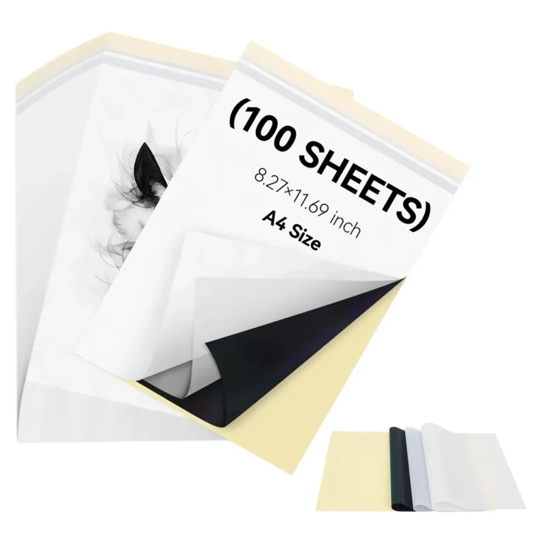 PeriPage A4 Tattoo Stencil Transfer Paper, 100 Sheets, 210 x 297 mm