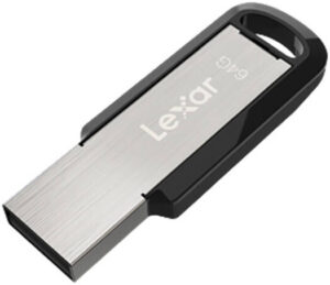 Lexar JumpDrive M400 USB 3.2 Flash Drive, 64GB Capacity, Up to 150MB/s Transfer Speed, 256-Bit AES Encryption | LJDM400064G-BNBNG