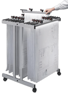 Vistaplan A1 Top-Loading Drawing Trolley