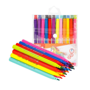 Deli Sketch Pen 24 Color PVC Bag Washable