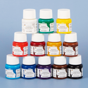 Deli Tempera Poster 12 Colors 25ml