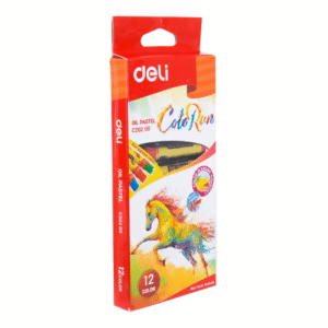 Deli Color Run Oil Pastel 12 Colors