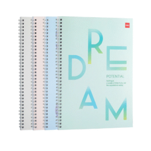 Deli Spiral Notebook A4 60 sheets 210×297 70gsm