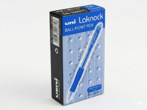 UniBall Laknock 0.7 Blue Pen, Pack of 12 Pcs