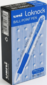 UniBall Laknock 0.7 Blue Pen, Pack of 12 Pcs