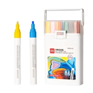 Deli Acrylic Marker Quick-drying Waterproof (1×12)