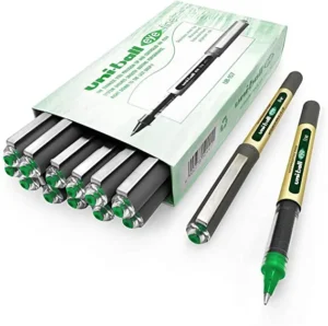 Uni-ball Eye Fine Roller Pen UB157 Green 12 Pc Pack