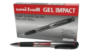 UniBall UM153S Gel Impact Pen 1.0 MM Red (1×12)
