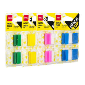 Deli Index Tab 45x12mm (4 color) (1X24)