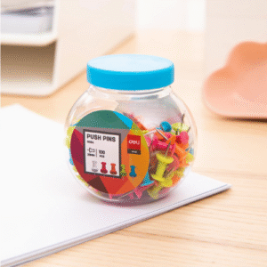 Deli Colored Push Pin (1×100)