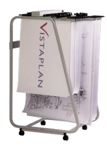Vistaplan A0 Front-Loading Drawing Trolley