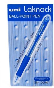 UniBall Laknock 0.7 Blue Pen, Pack of 12 Pcs