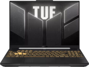 ASUS TUF Gaming F16 FX607VU Laptop, 16″ FHD+ IPS 144Hz Display, Intel Core i7-13620H, 16GB RAM, 512GB SSD, GeForce RTX 4050 6GB GPU, English K/B, Win11Home, Mecha Gray