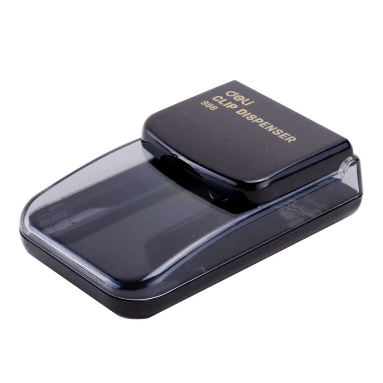 Deli Magnetic Clip Box (Black)
