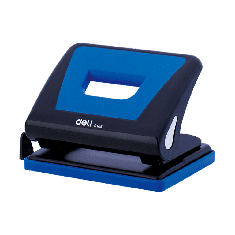 Deli E0105 2-Hole Punch, 15-Sheet Capacity