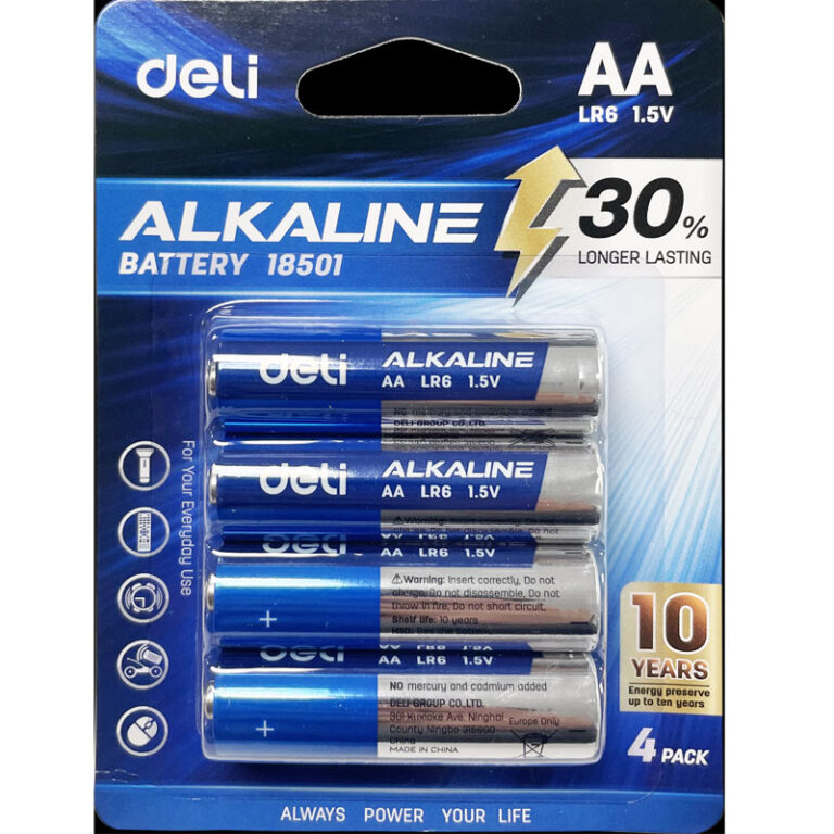 Deli Battery AA (1X4) | E18500
