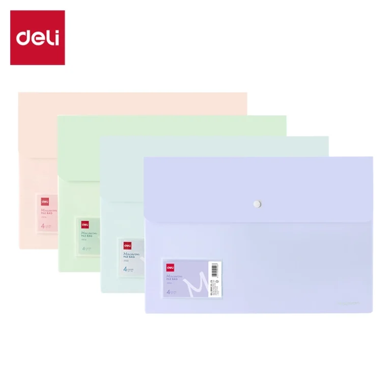 Deli E5506 Legal / FC Button File, Snap Button Closure