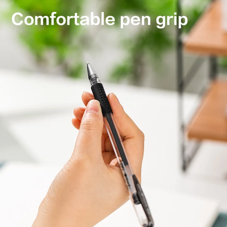 Gel Ink Pen 0.5mm (1X12) (Black) Deli