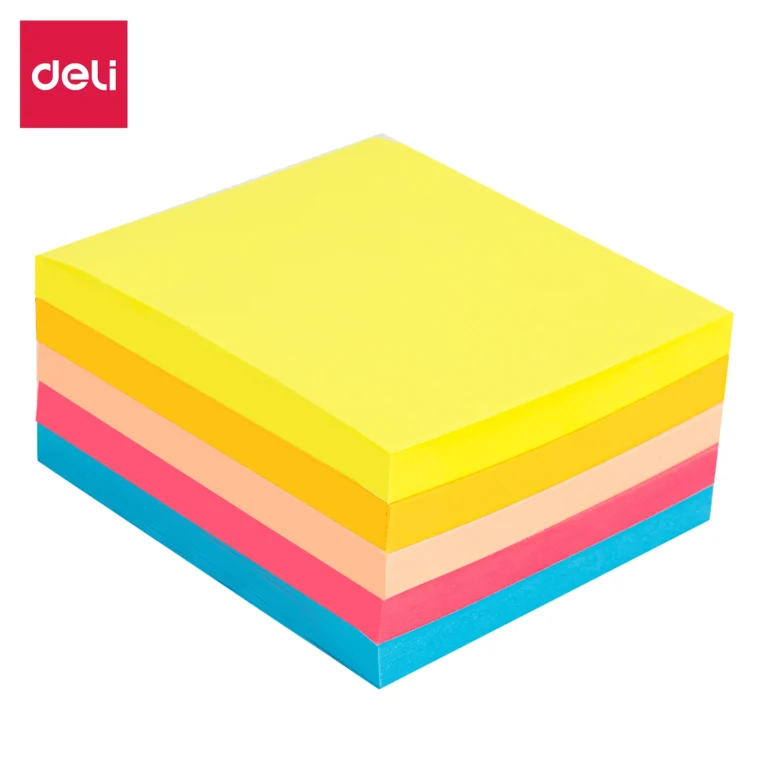 Deli Sticky Note 3×3 Asst (80×5) (1×6)