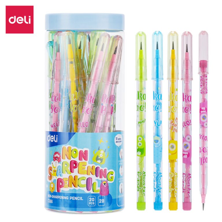 Deli Graphite Pencil 2B Non-Sharpening (1×20) | EC086
